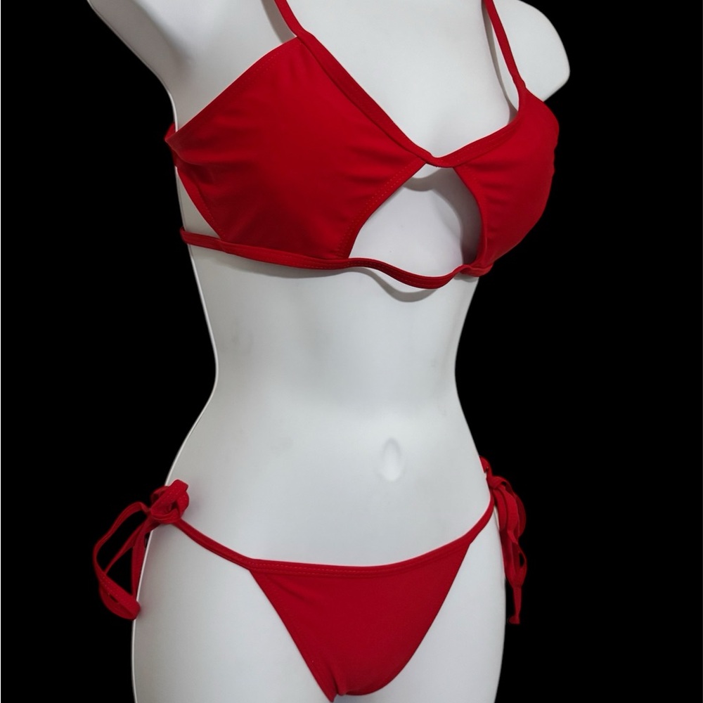 Red Bikini Set - Picture 3 of 7